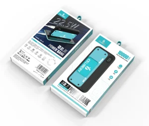 CEL-20 fast charging power bank with dual USB and PD ports