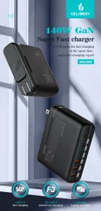Celibery CEL-111 140W GaN Tech six port charger